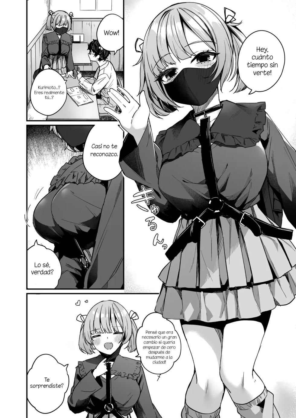 [Menbou Renpou (Menbou)] Renai Soudan nante Hobo Sex desu yo ne!? ～Akuyuu Kouhai to Issen Koete Yarimakuru Hanashi～ [Spanish] - Page 5