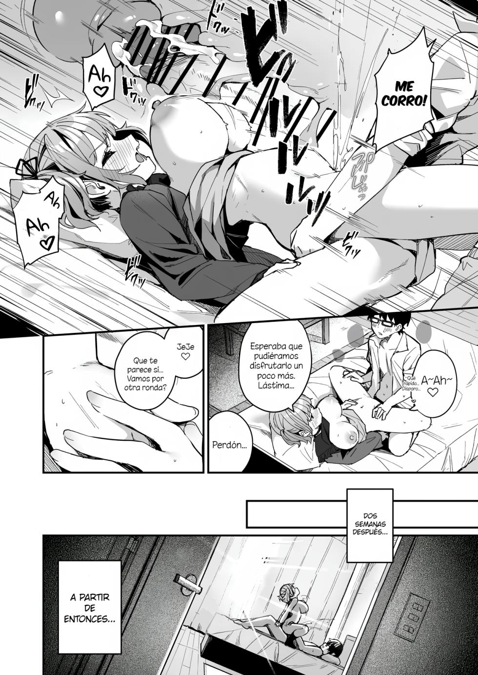 [Menbou Renpou (Menbou)] Renai Soudan nante Hobo Sex desu yo ne!? ～Akuyuu Kouhai to Issen Koete Yarimakuru Hanashi～ [Spanish] - Page 23
