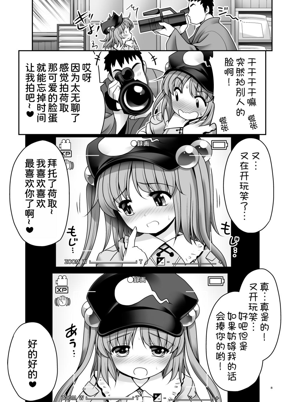 [Yosutebito na Mangakaki (Tomoki Tomonori)] Kappa wa Camera de Nureochiru ver 2.0 (Touhou Project) [Chinese] [甜族星人x我不看本子汉化] [Digital] - Page 8