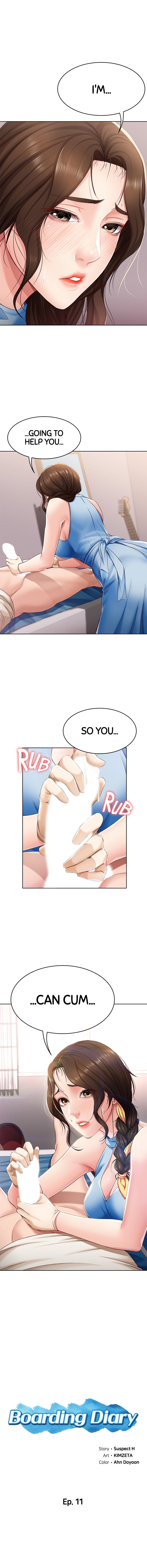 [Yonguija H×Kim Jeta] Boarding Diary (Mi-kyung Cho sex scenes compilation)[English] - Page 13