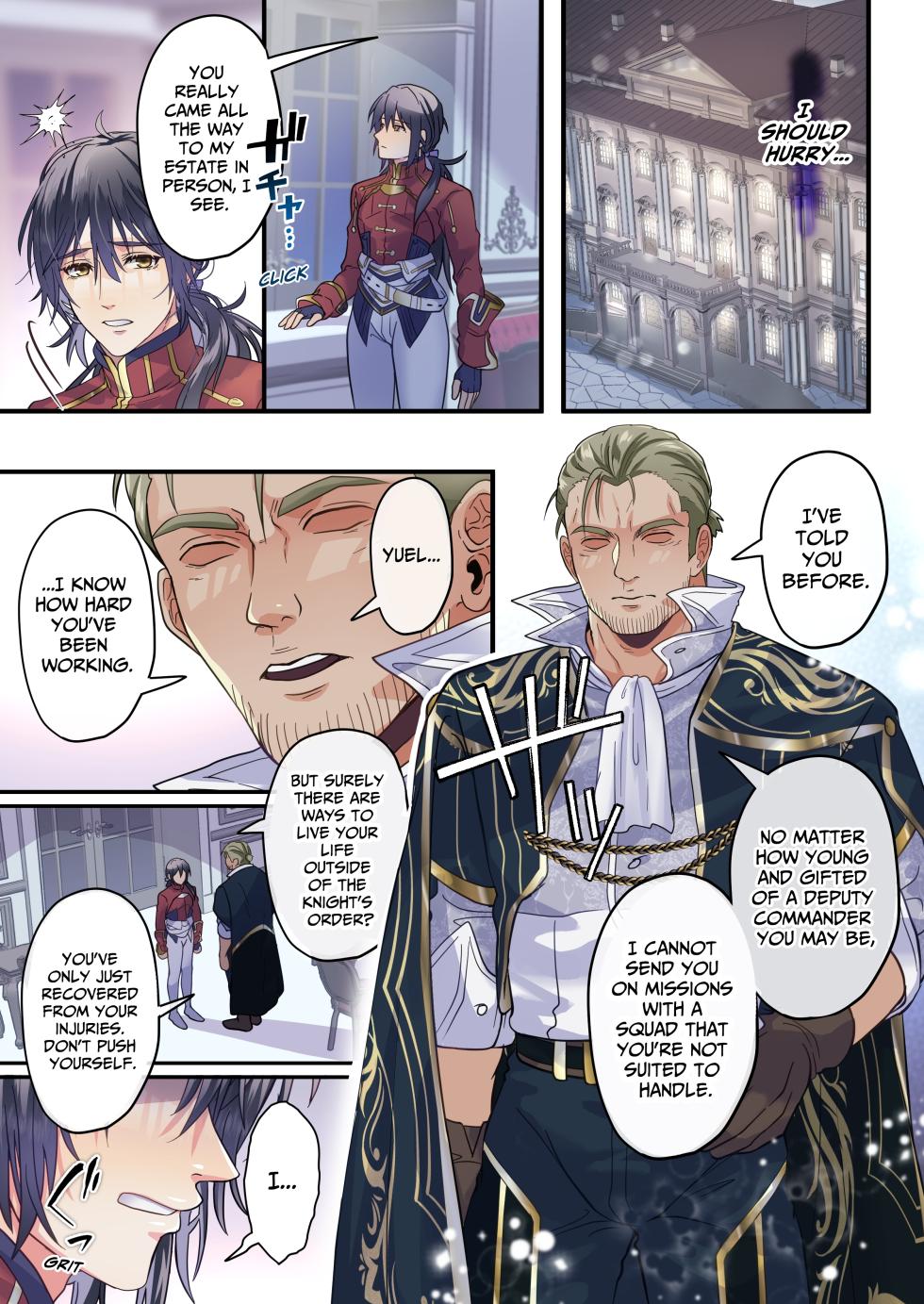 [ENG Ver.] The Retired Knight Prefers a Large Clitoris to a Sword - Page 4