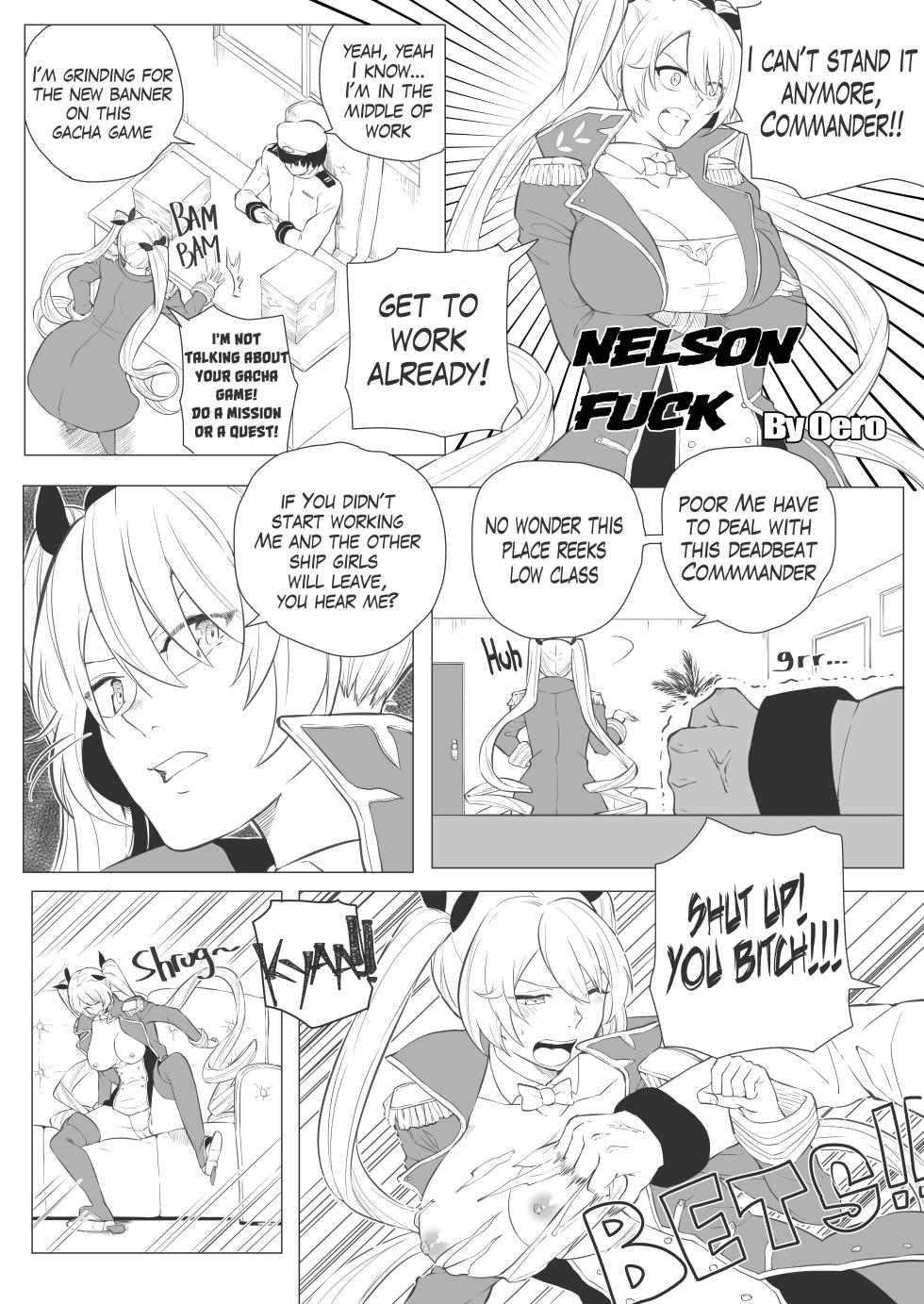 [ZeroEro] Nelson Fuck (Azur Lane) - Page 1