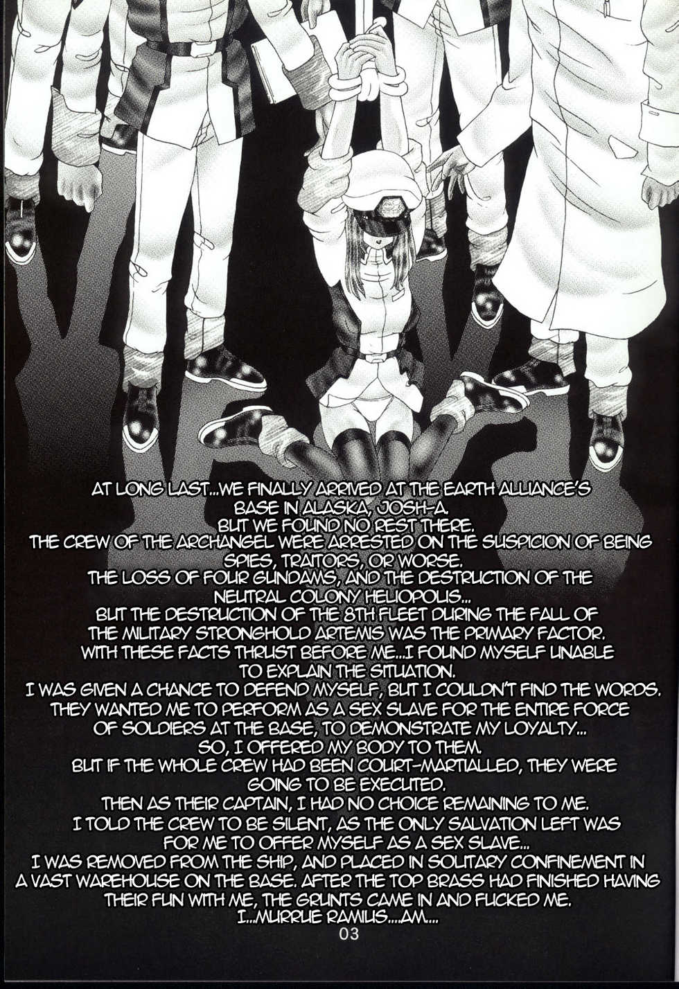 (C65) [Kaki no Boo (Kakinomoto Utamaro)] Josei Heishi Random Nude (Dai Ichidan Murrue Ramius Hen) (Gundam Seed) [English] - Page 2