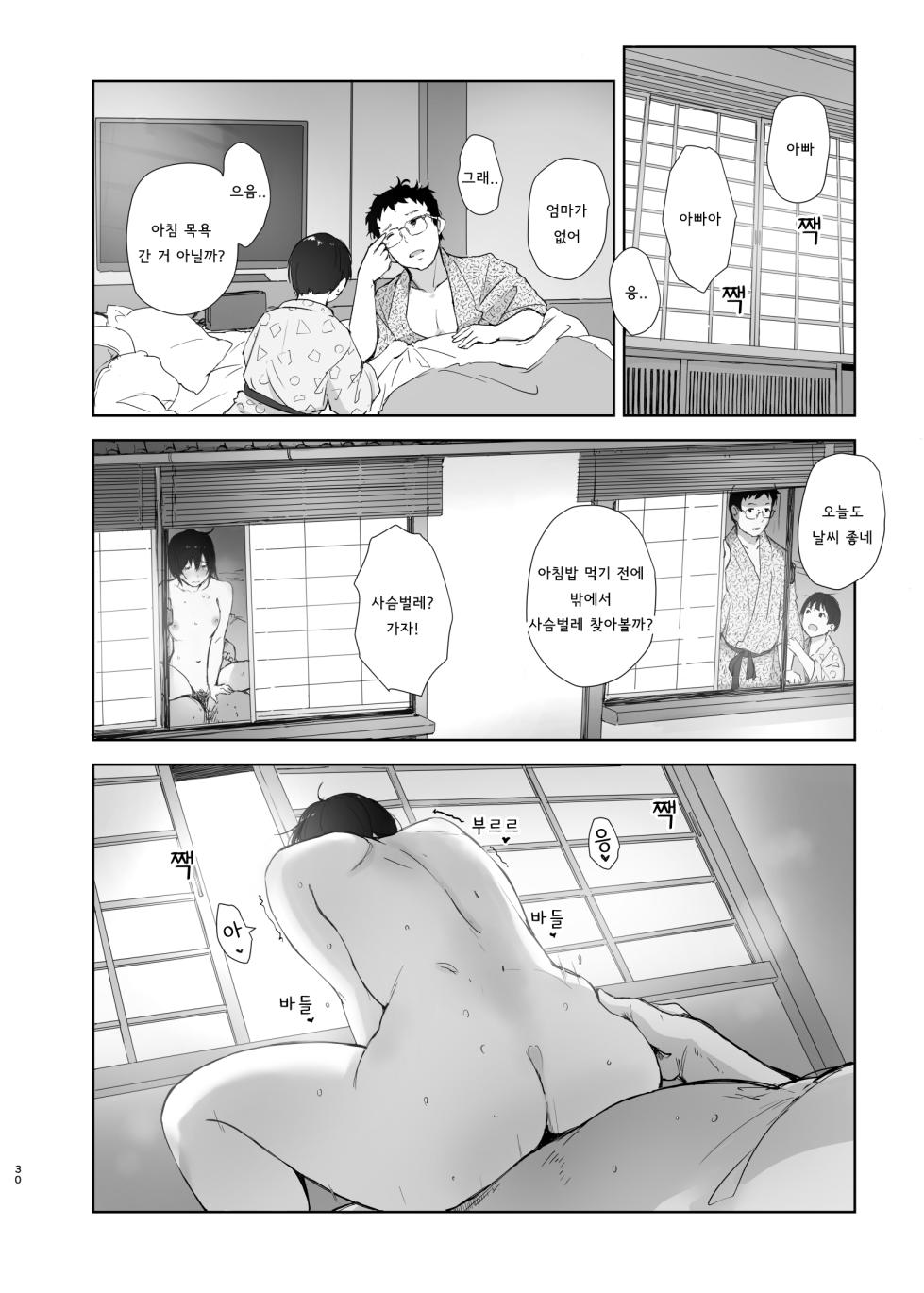 [Arakureta Monotachi (Arakure)] Zansho Ichiya｜늦여름 하룻밤 [Korean] [Digital] - Page 29
