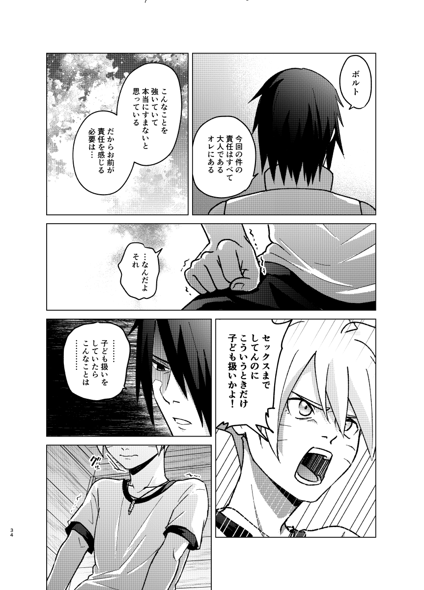 [Pantsu no Gomuhimo (Aimee)]  師弟よ 恋せず愛したまへ4 (Boruto) [Digital] - Page 33