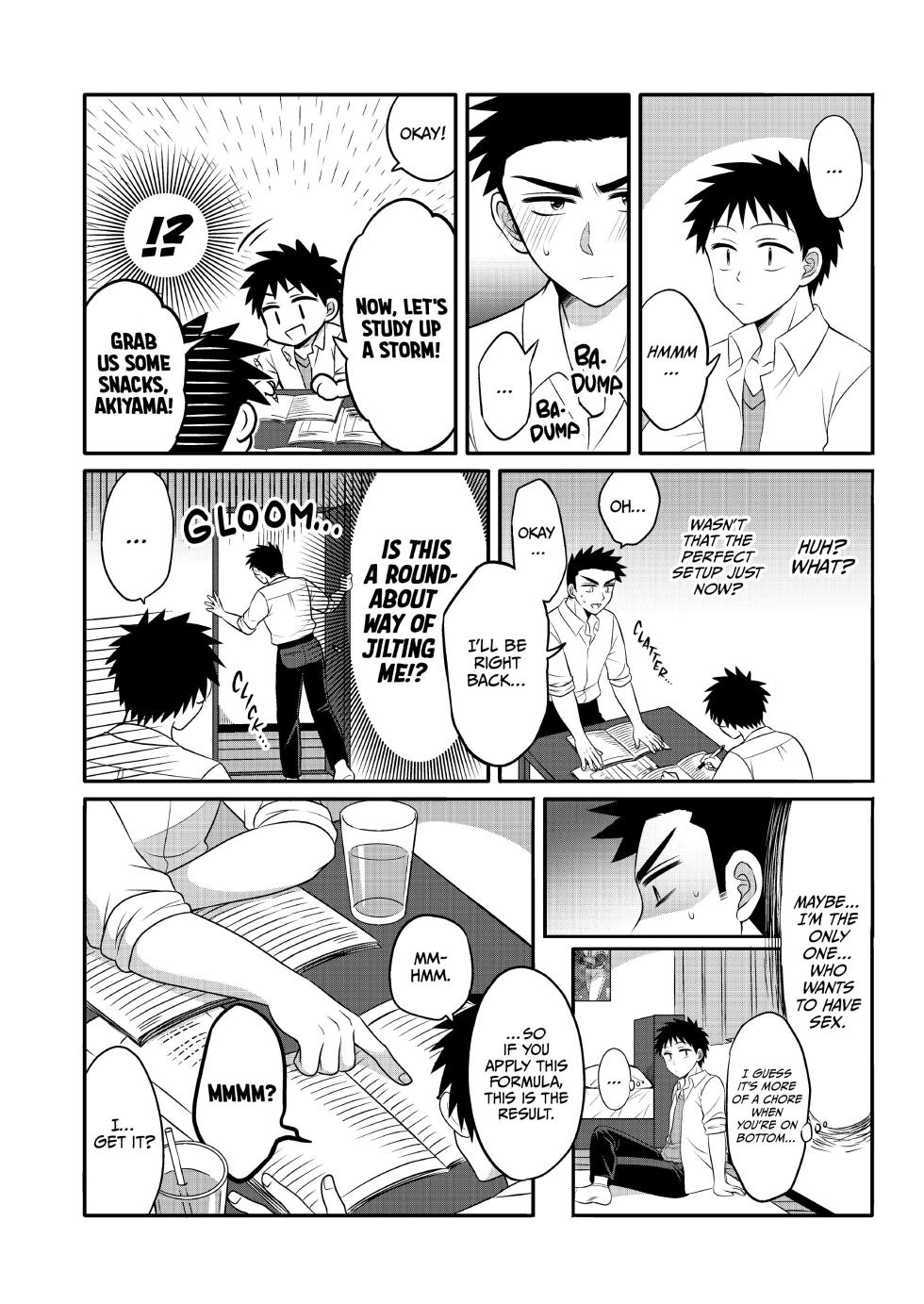 [Suita Kobara ni Choudo Ii (ichi)] Hayatochiri BL - Test Benkyou ga Susumanai Hanashi - Page 5