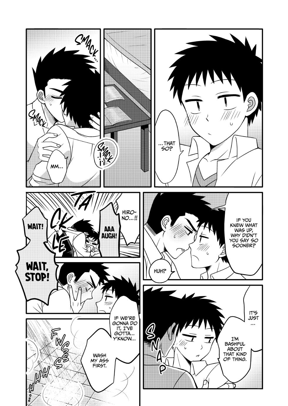[Suita Kobara ni Choudo Ii (ichi)] Hayatochiri BL - Test Benkyou ga Susumanai Hanashi - Page 8