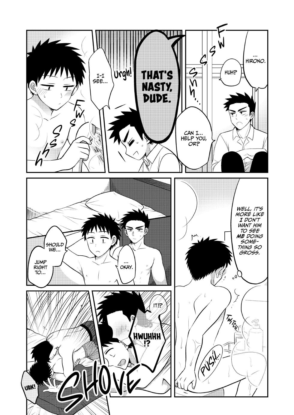 [Suita Kobara ni Choudo Ii (ichi)] Hayatochiri BL - Test Benkyou ga Susumanai Hanashi - Page 9