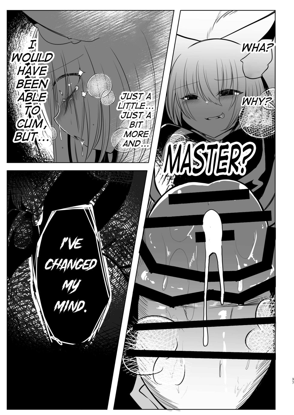 [Kanmi Cat (Miyase Nukko)] Yakumo Ran ni Yoru Seidorei Shasei Kanri Choukyou Kogitsune Hen (Touhou Project) [English] [mysterymeat3] [Digital] - Page 36