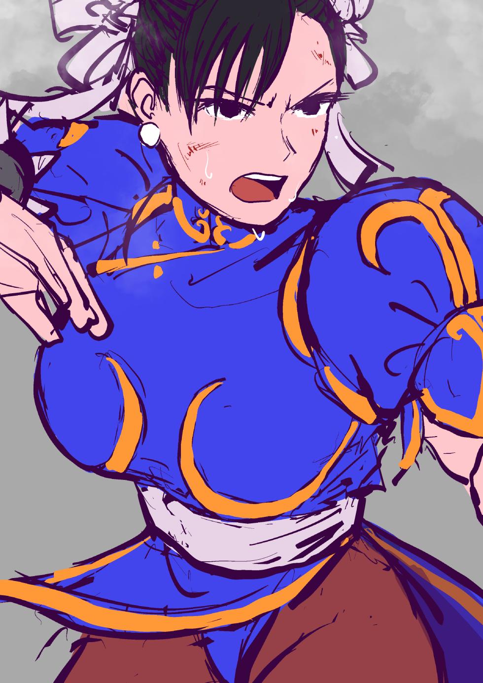 [Sanman-Drill] Chun-Li VS. Akuma (Street Fighter 6) - Page 1