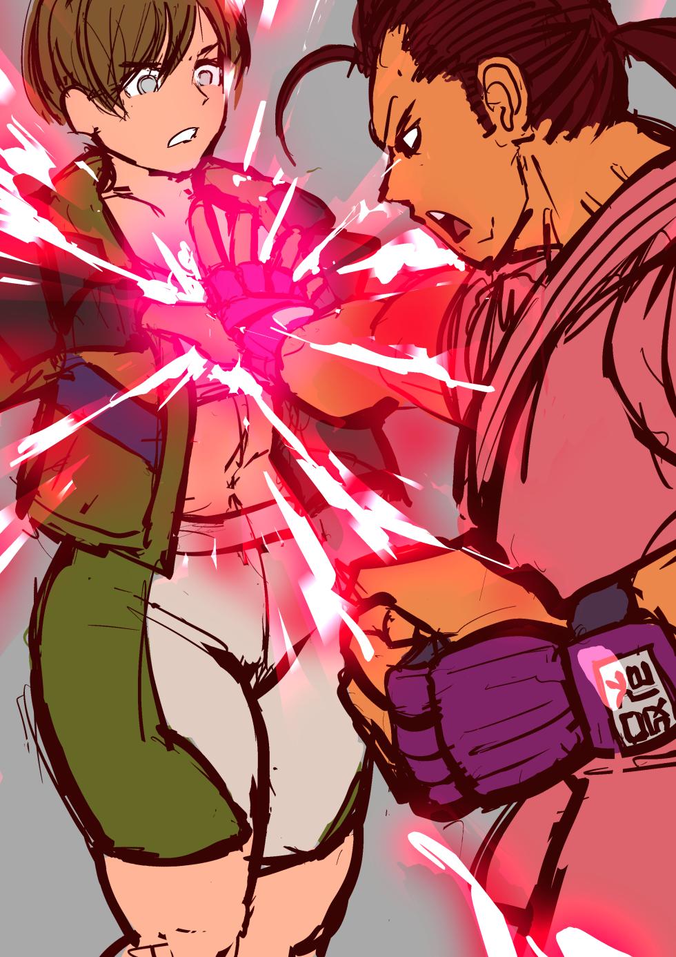 [Sanman-Drill] Dan Hibiki VS. (various) - Page 7