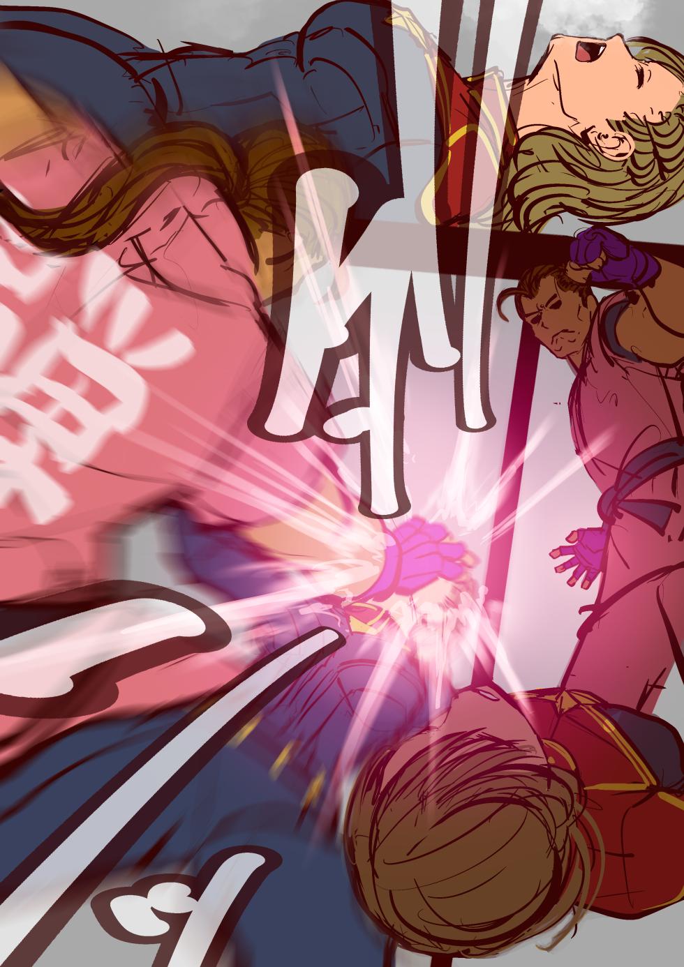 [Sanman-Drill] Dan Hibiki VS. (various) - Page 27