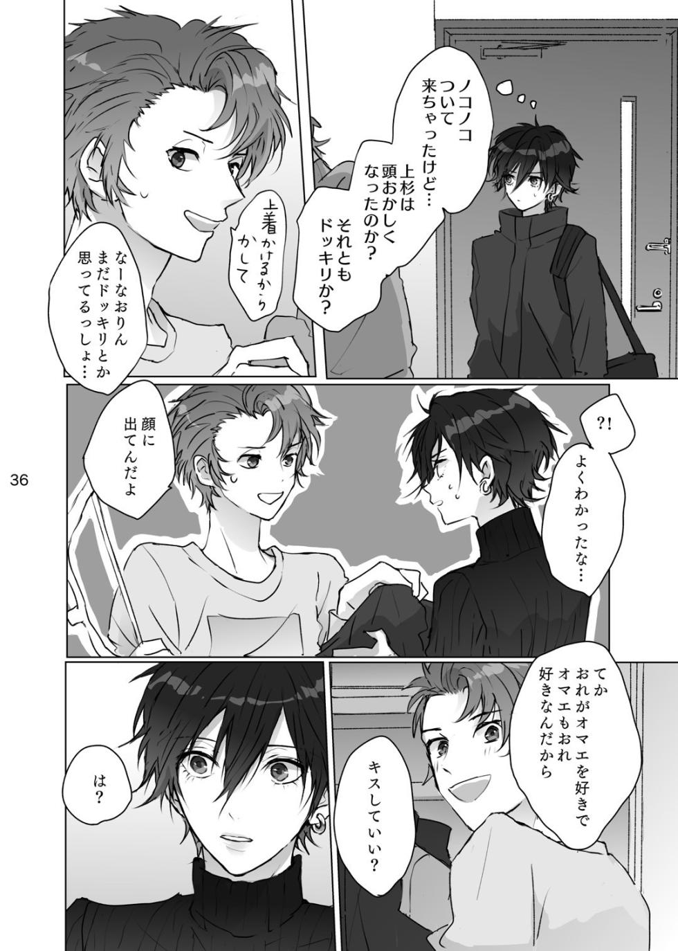 [Zenzenzeshiki (Zen)] Karamatta Ito (Persona) [Digital] - Page 35