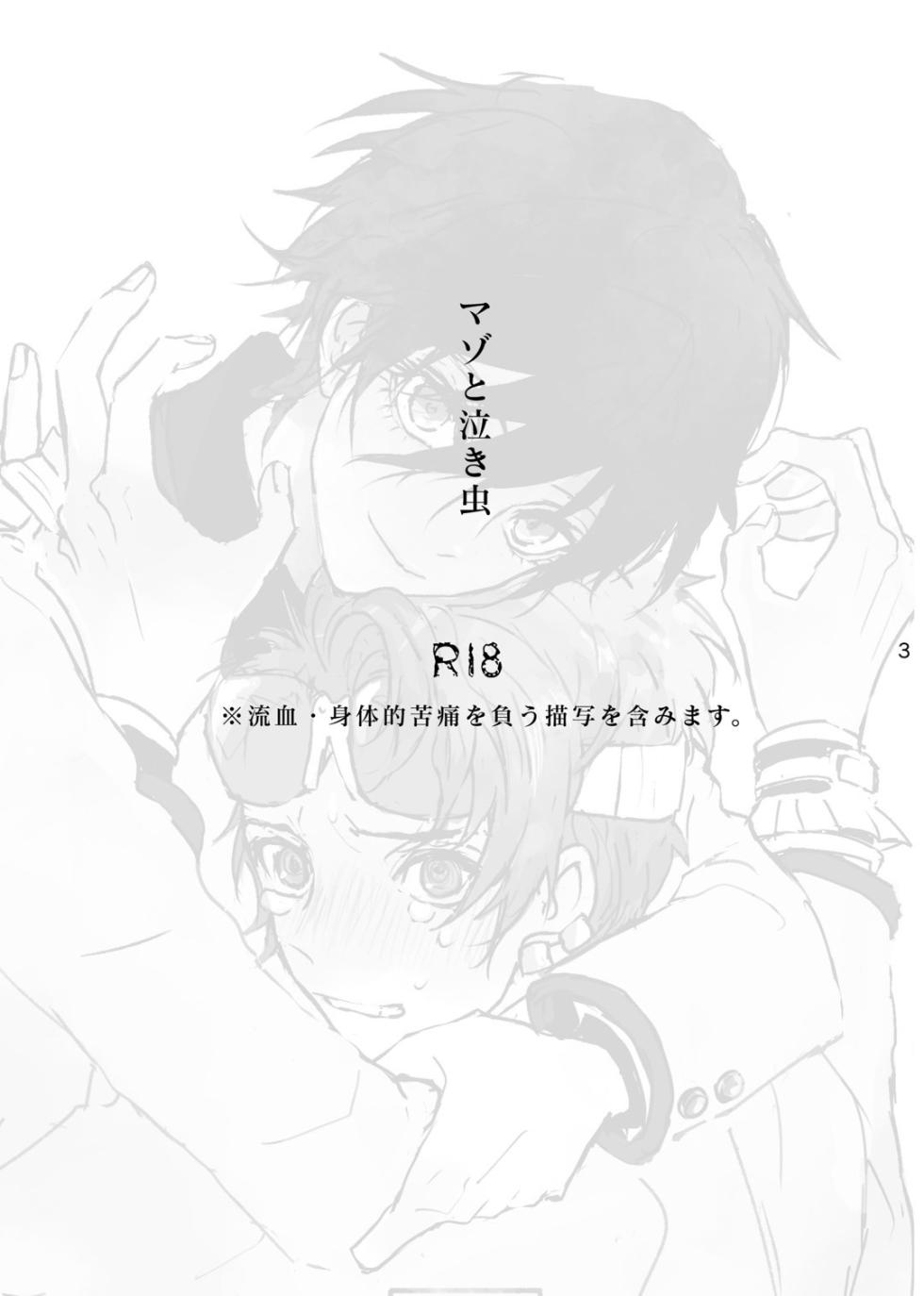 [Zenzenzeshiki (Zen)] マゾと泣き虫 (Persona) [Digital] - Page 2