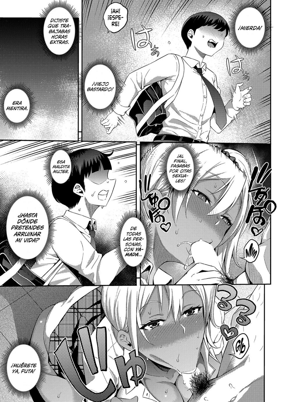 [Yasomono] Gyaru Ikusei Nikki Ch. 1-2 | Diario de Entrenamiento Gal Cap. 1-2 [Spanish] [Daraku Hotel] [Digital] - Page 5