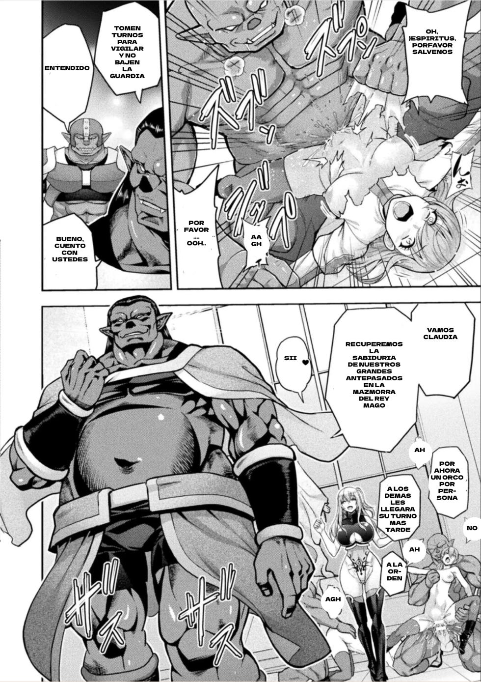 [Yamada Gogogo] ERONA 2 Orc no Inmon ni Modaeshi Miko no Nare no Hate Rokuwa "Butaoni Tensei" (Kukkoro Heroines Vol. 41) [Spanish] [Neko-sensei] [Digital] - Page 5