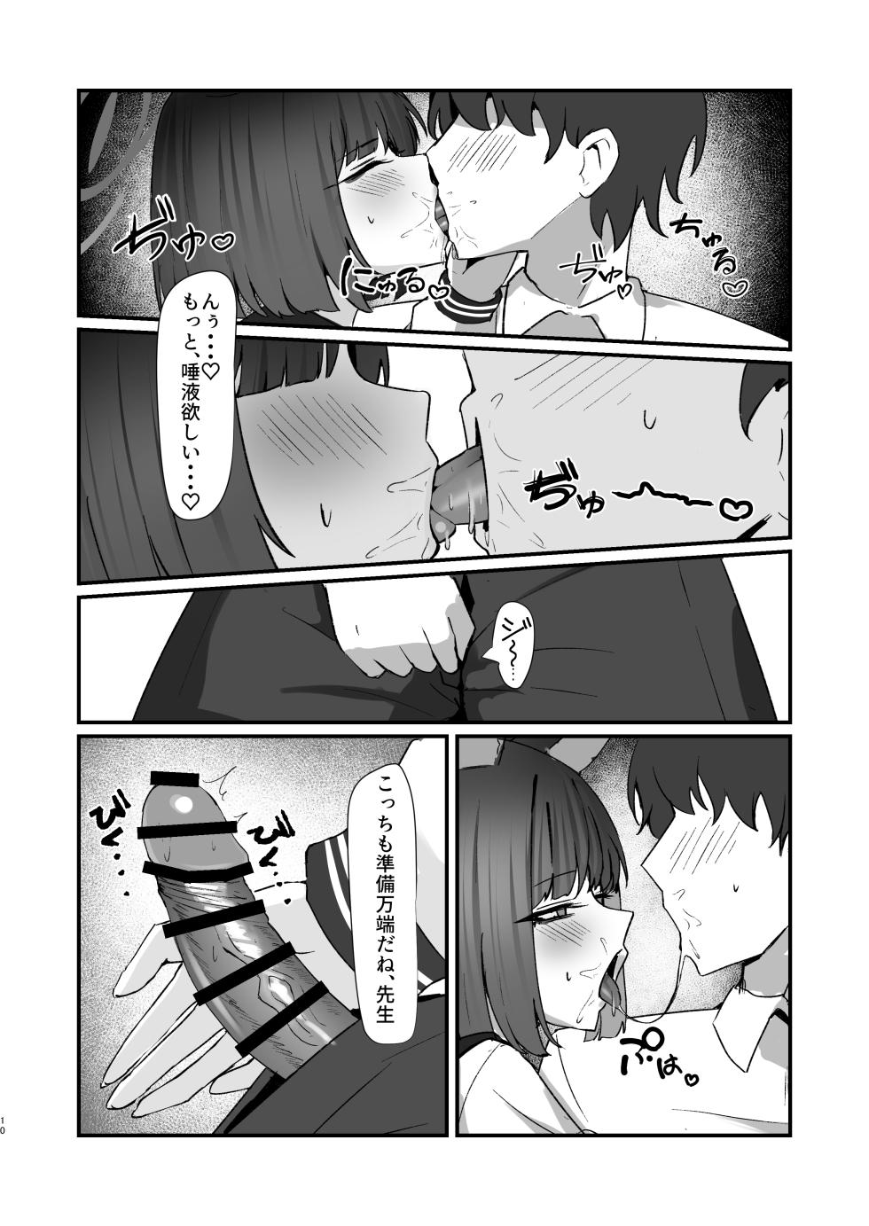 [NikomiC Ramen (Nichijou)] Neko no Hitorijime Ni (Blue Archive) [Digital] - Page 10