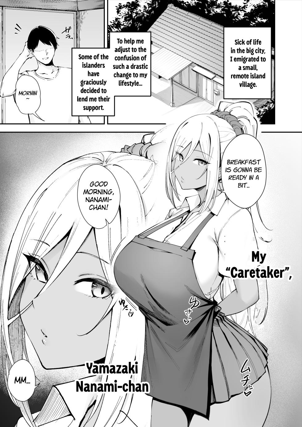 [Diamond Magnum] Ritouseikatsu no Osewa Gakari ~Downer JK Nanami-chan Hen~ | Remote Island Sex Life Caretaker ~Downer High School Girl Nanami-chan~ [English] [Apricot] - Page 2