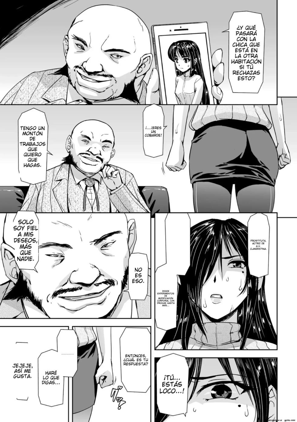 [Tikuma Jukou, Sukesaburou] Torawareta Bishoujo Sousakan Kamishiro Sakura THE COMIC + Tsuika Zoku  Otou-sama to Papa + if Short Story  +  Design Archive  | La Hermosa Chica Investigadora Capturada Sakura Kamishiro - El COMIC [Spanish] [NTRForever]   [Digital] - Page 9