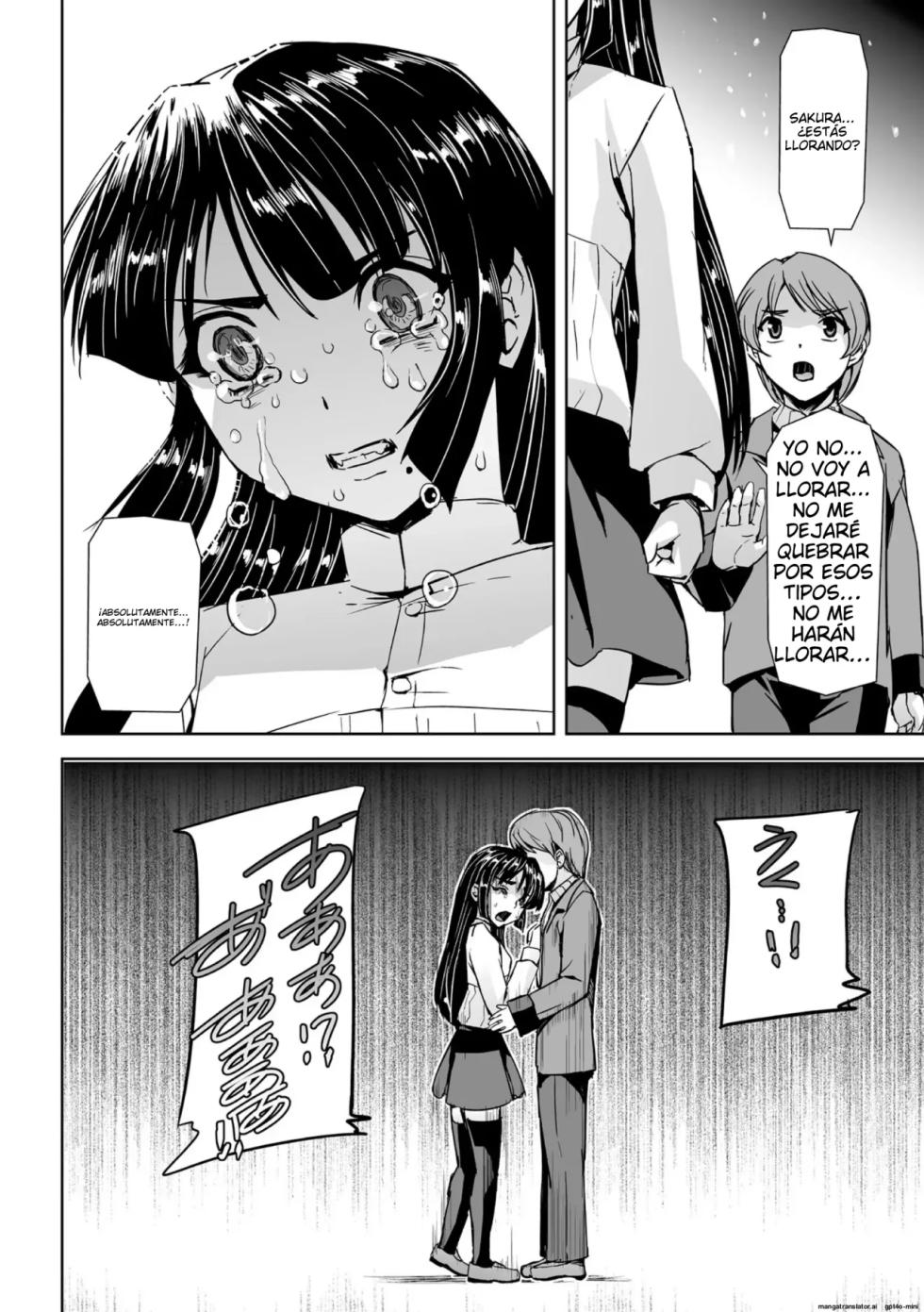[Tikuma Jukou, Sukesaburou] Torawareta Bishoujo Sousakan Kamishiro Sakura THE COMIC + Tsuika Zoku  Otou-sama to Papa + if Short Story  +  Design Archive  | La Hermosa Chica Investigadora Capturada Sakura Kamishiro - El COMIC [Spanish] [NTRForever]   [Digital] - Page 34