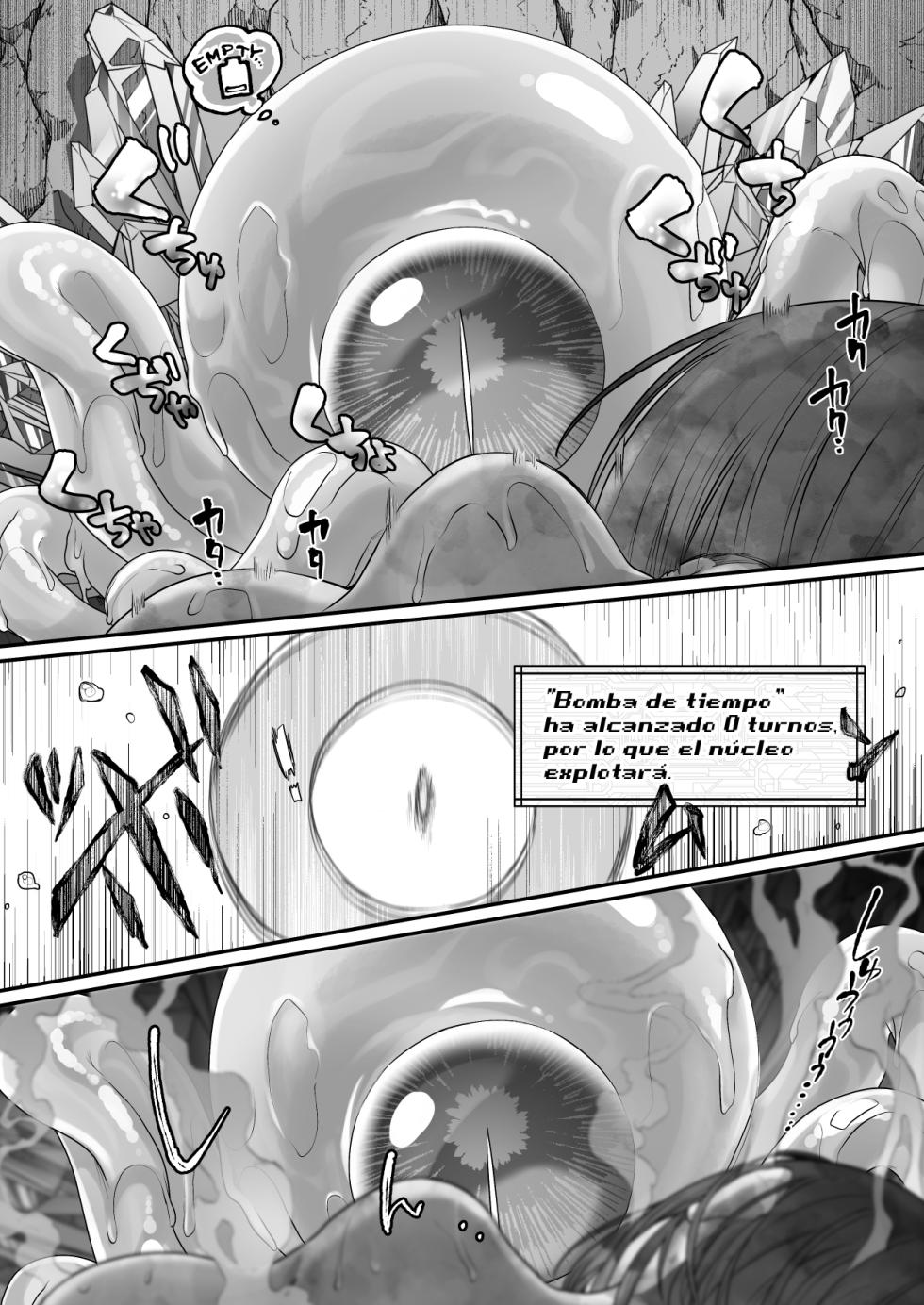 [Watashi ga Ichiban Kawaii (Uekino Aroe)] Maou o Taoshita Saikyou no Mahoutsukai ga Zako Monster de Onattetara Mahou Hansha de Jinsei Owacchau Hanashi | La poderosa maga que derrotó al rey demonio pero que al masturbarse con un monstruo inferior, su hechizo se le reflejo y su vida terminó [Spanish] - Page 36