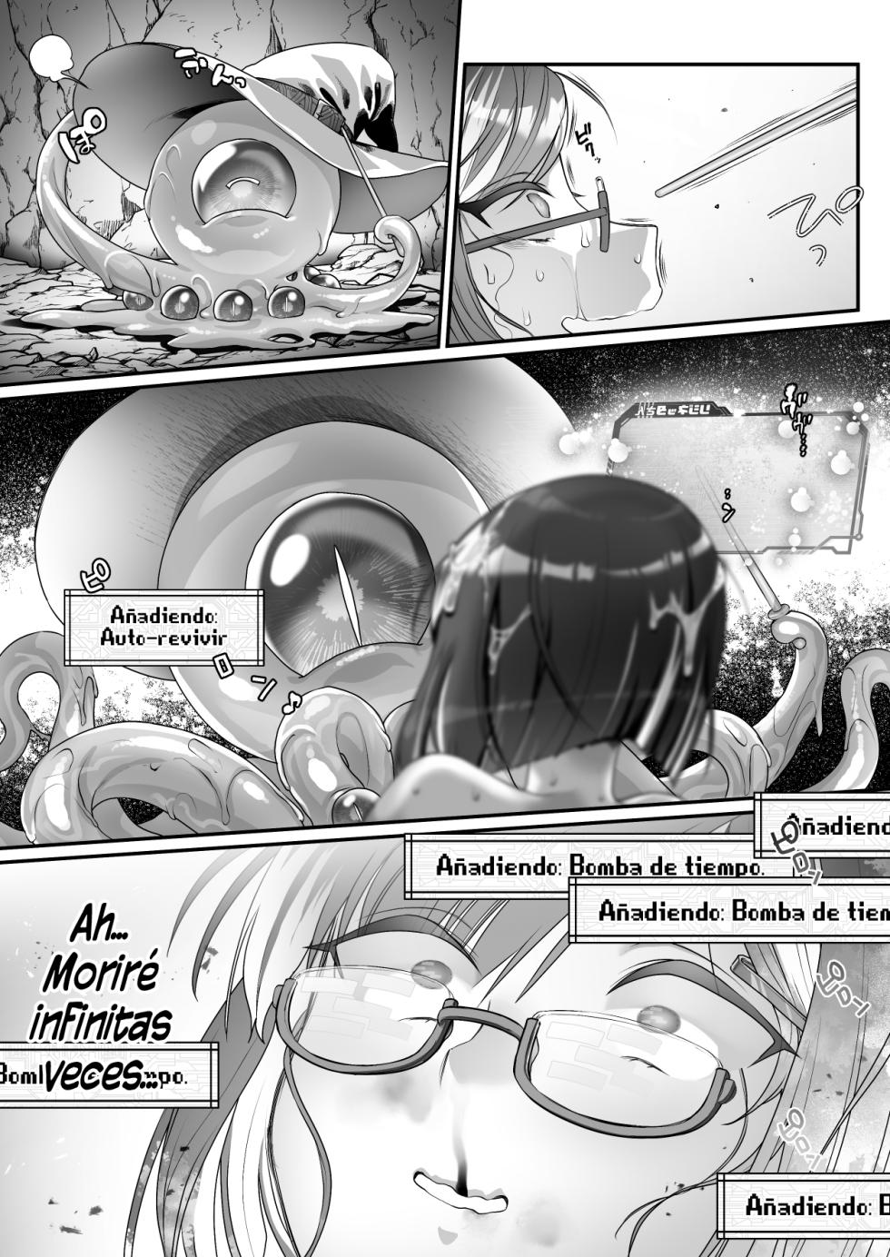 [Watashi ga Ichiban Kawaii (Uekino Aroe)] Maou o Taoshita Saikyou no Mahoutsukai ga Zako Monster de Onattetara Mahou Hansha de Jinsei Owacchau Hanashi | La poderosa maga que derrotó al rey demonio pero que al masturbarse con un monstruo inferior, su hechizo se le reflejo y su vida terminó [Spanish] - Page 40