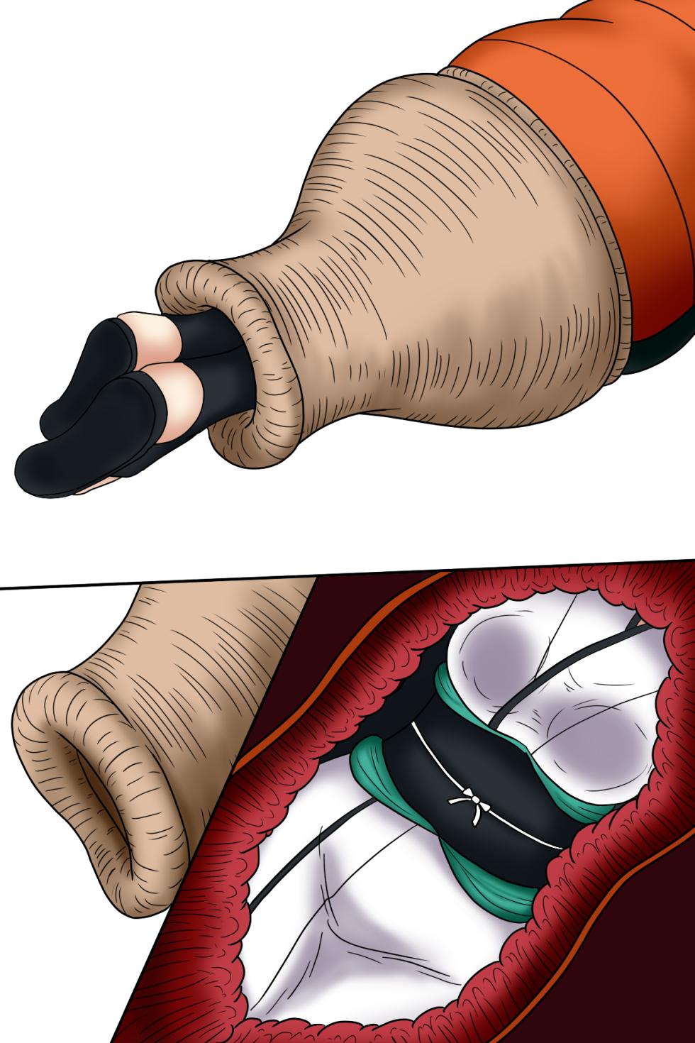 [第３の狂森] 吸収される沖田さん - Page 10