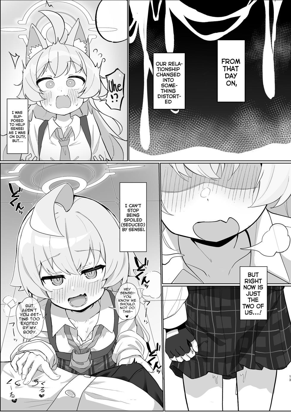 [Mochimochi Wanko-dou (Shiroron Mochi)] Hoshino Ochiru | Falling Star (Blue Archive) [English] [Digital] - Page 13