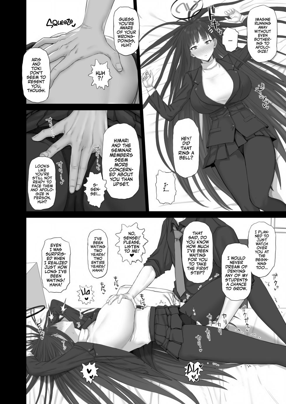 [Gomuhachi (Gomu)] Kore ga Otona no Shazai Jutsu | Rio's Sexpology (Blue Archive) [English] [Team Rabu2] [Digital] - Page 3