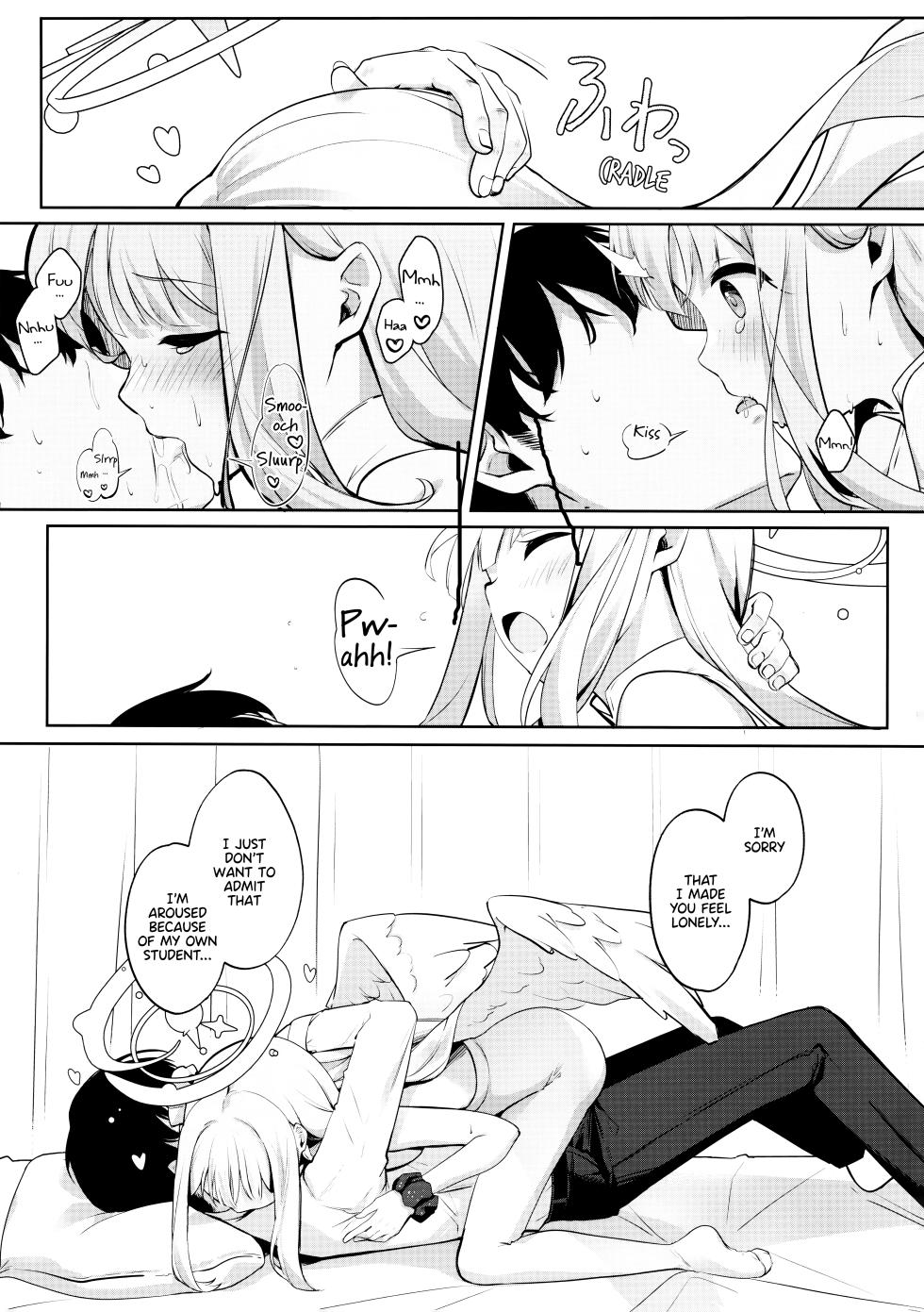 (C103) [Kinokomushin (Kinokomushi)] Futari wa Kanbi na Yoru no Hihou | Luscious Secrets of the Night (Blue Archive) [English] [Pinandhita 論理型] - Page 12