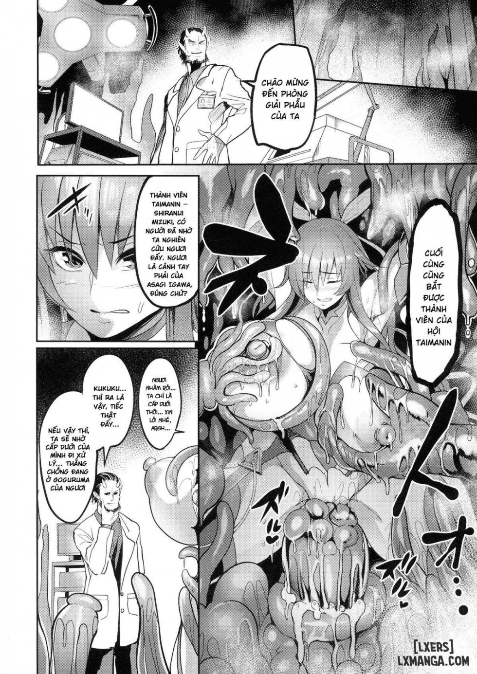 [Ikemen Teikoku (Remu)] Mesu Ushi Taimanin Mizuki Shiranui Ninshin Kiroku (Taimanin Yukikaze) [Vietnamese Tiếng Việt] [Digital] - Page 7