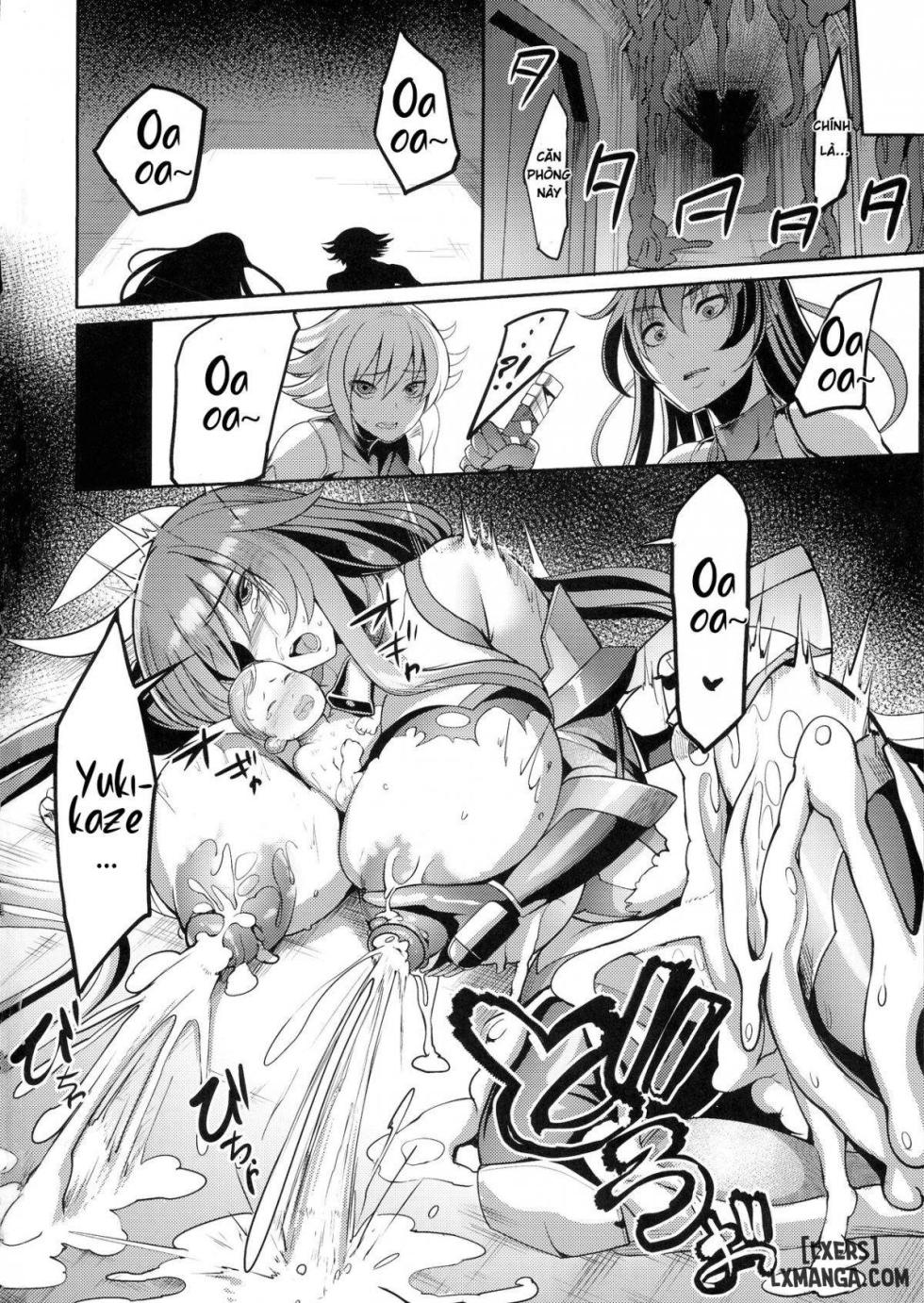 [Ikemen Teikoku (Remu)] Mesu Ushi Taimanin Mizuki Shiranui Ninshin Kiroku (Taimanin Yukikaze) [Vietnamese Tiếng Việt] [Digital] - Page 39