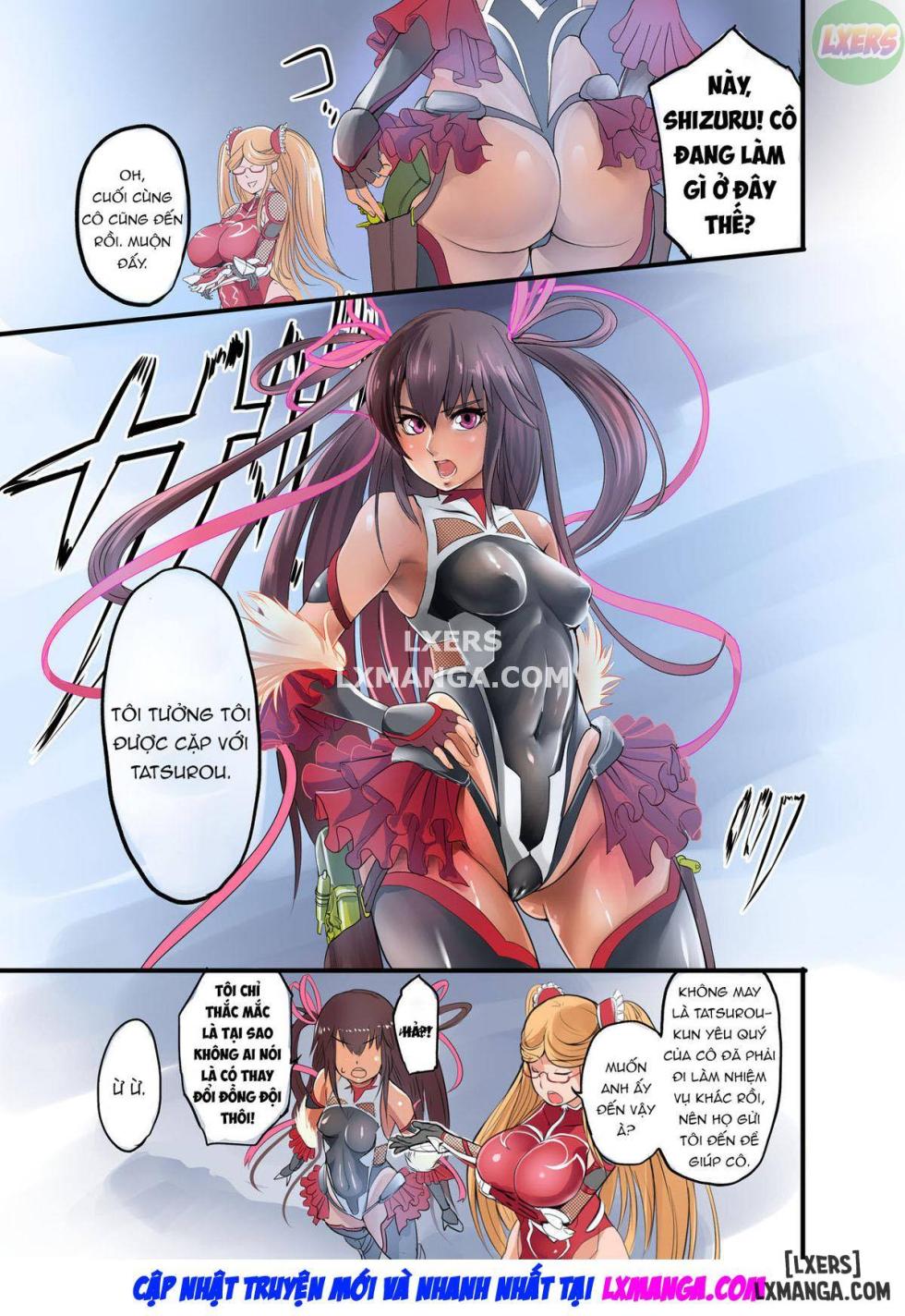 [Ikemen Teikoku (Remu)] Shizuru no Inbou (Taimanin Yukikaze) [Vietnamese Tiếng Việt] [Digital] - Page 6