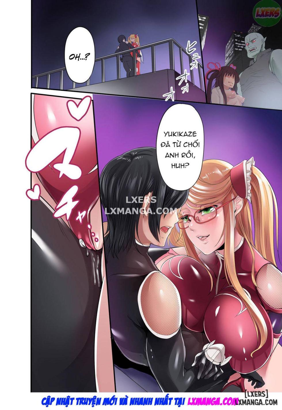 [Ikemen Teikoku (Remu)] Shizuru no Inbou (Taimanin Yukikaze) [Vietnamese Tiếng Việt] [Digital] - Page 19