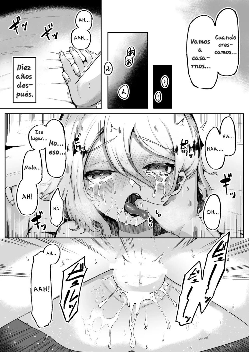[Aimai no Wakusei (Nabatani Kinoko)] Kimi to Kodomo ga Dekiru made | Hasta que Tú y tu Esposa Diosa Tengan Descendencia [Spanish] [Me ba] - Page 6