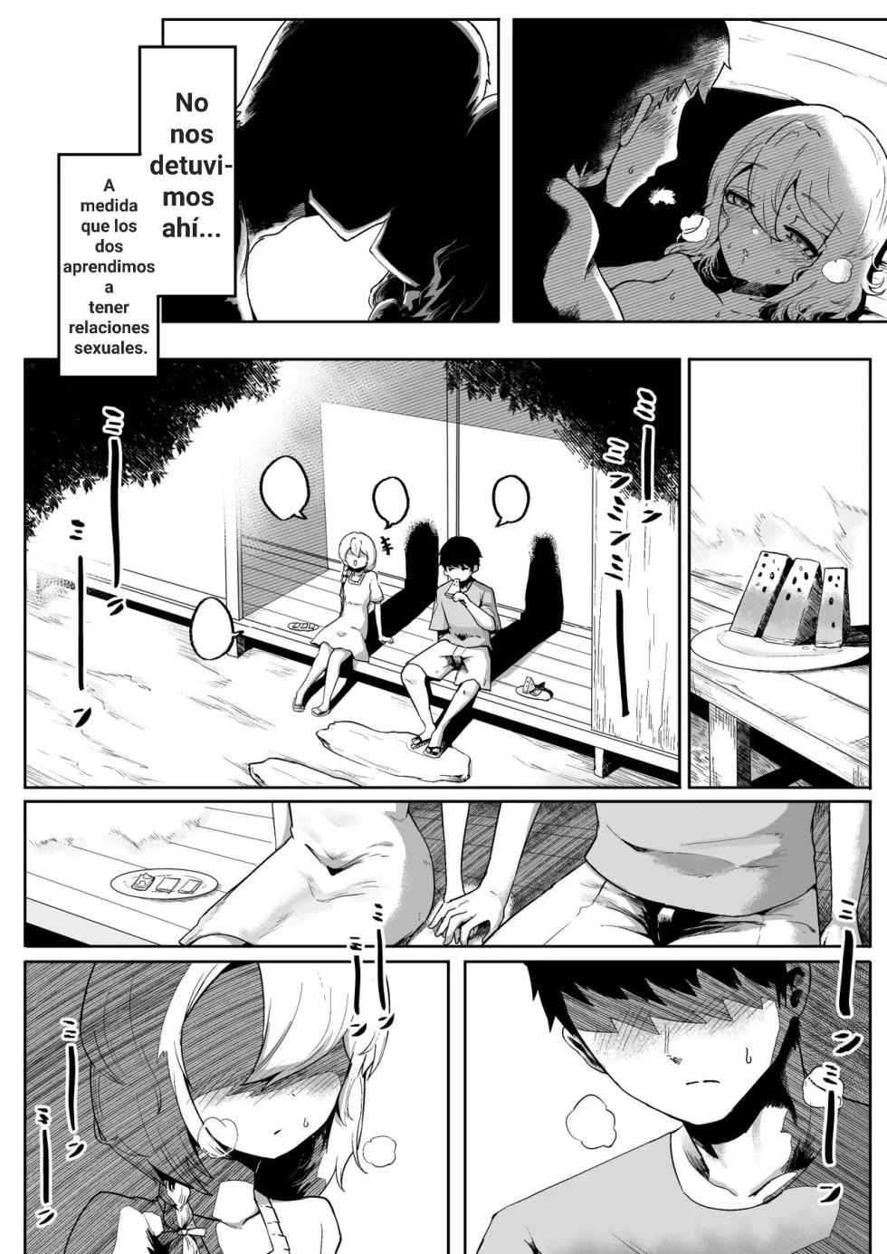 [Aimai no Wakusei (Nabatani Kinoko)] Kimi to Kodomo ga Dekiru made | Hasta que Tú y tu Esposa Diosa Tengan Descendencia [Spanish] [Me ba] - Page 27