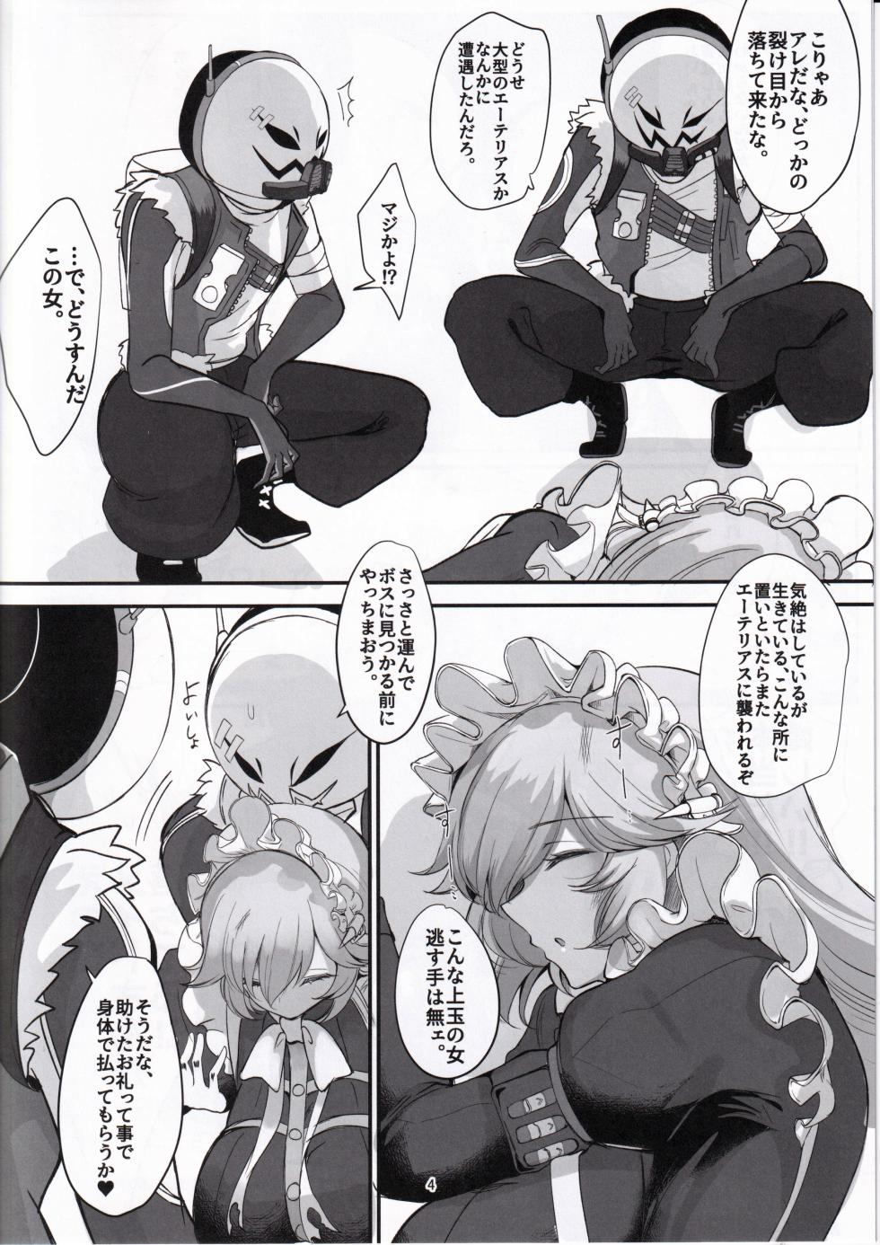 (C105) [Hello Girls! (10eki)] Rina ga Hidoi Me ni Au Hanashi (Zenless Zone Zero) - Page 3