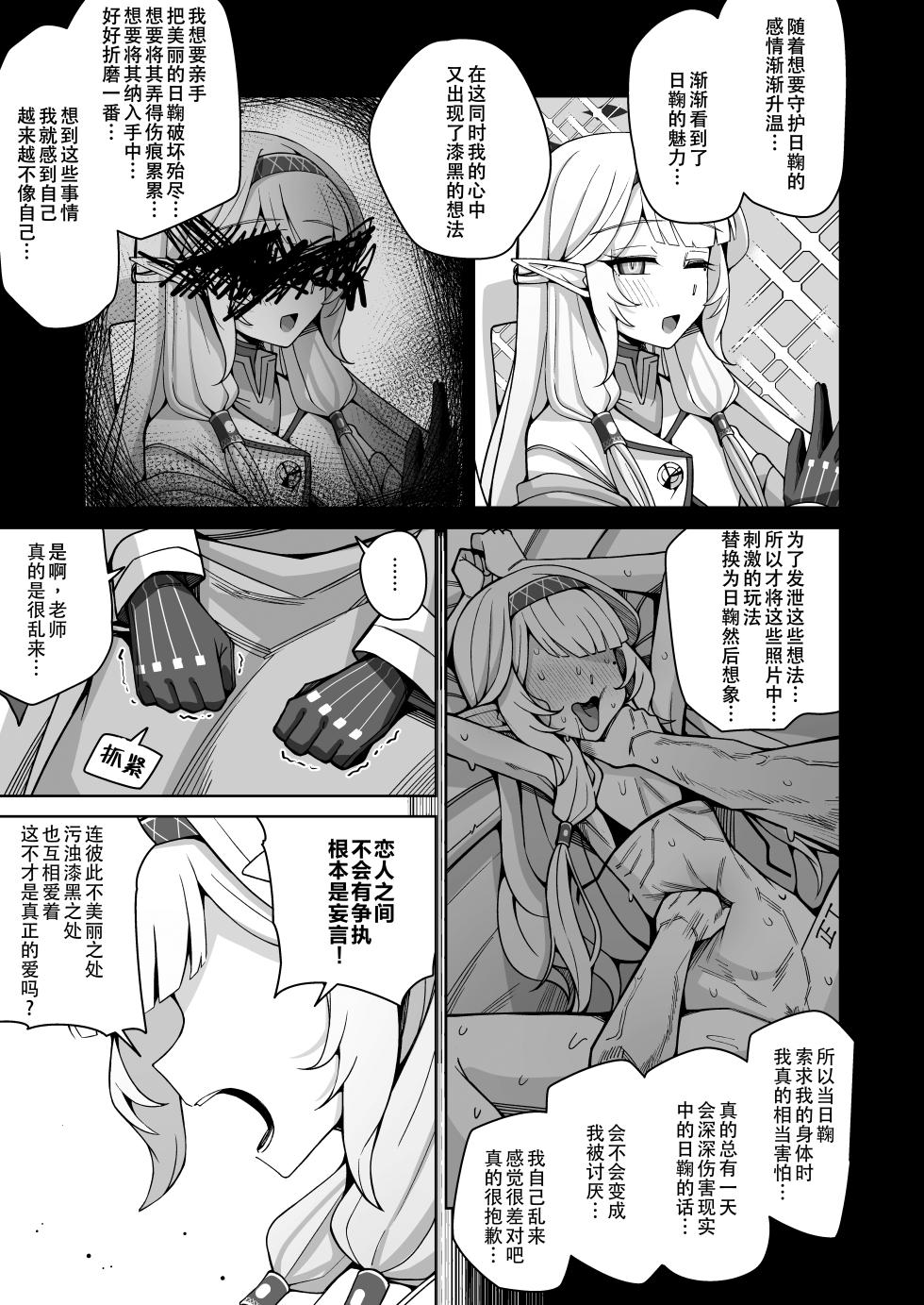 (C102) [Gaikotu no Supearibu (Kurohagane)] Zenchi, Arui wa  Zenchi. | 全知,抑或是全痴。 (Blue Archive) [Chinese] - Page 22