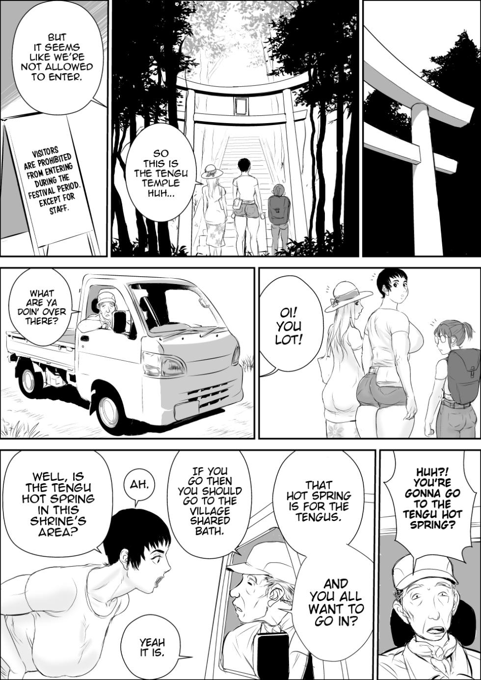 [Jinsukeya (Jinsuke)] Tengu-sama no Kamikakushi | Being Spirted Away by Tengus [English] {Stopittarpit} [Digital] - Page 5