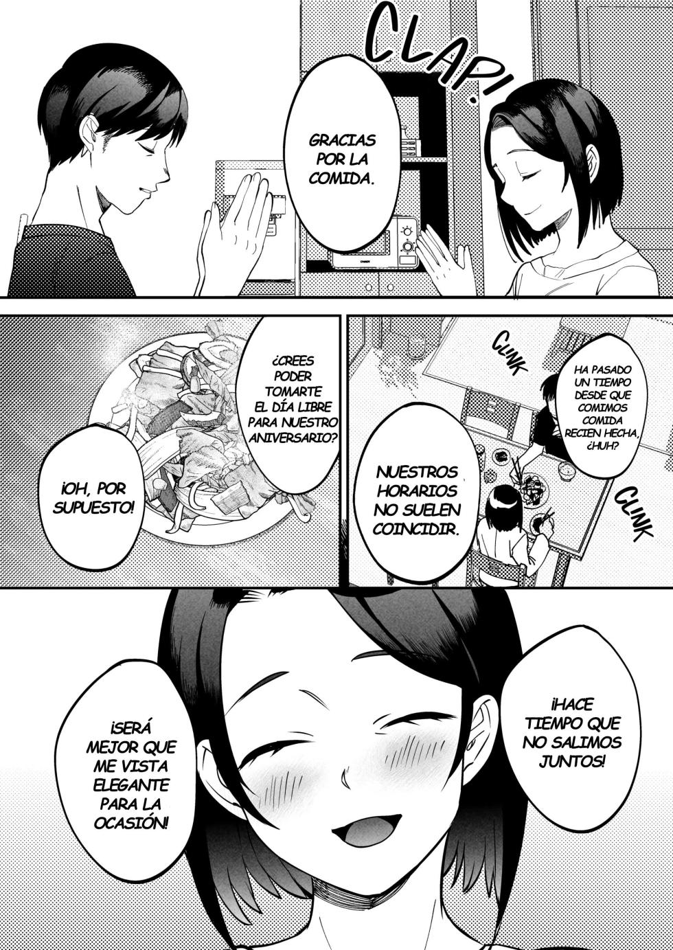 [Manmaya (Same Manma)] Seitaishi ~Watashi no Tsuma o Daitekure~ | Terapeuta Sexual ~Por Favor, Acuéstate con mi Esposa~ [Spanish] [Kejotan] [Digital] - Page 9