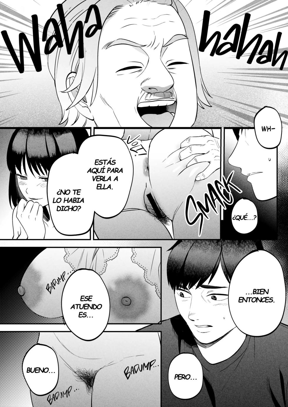 [Manmaya (Same Manma)] Seitaishi ~Watashi no Tsuma o Daitekure~ | Terapeuta Sexual ~Por Favor, Acuéstate con mi Esposa~ [Spanish] [Kejotan] [Digital] - Page 25
