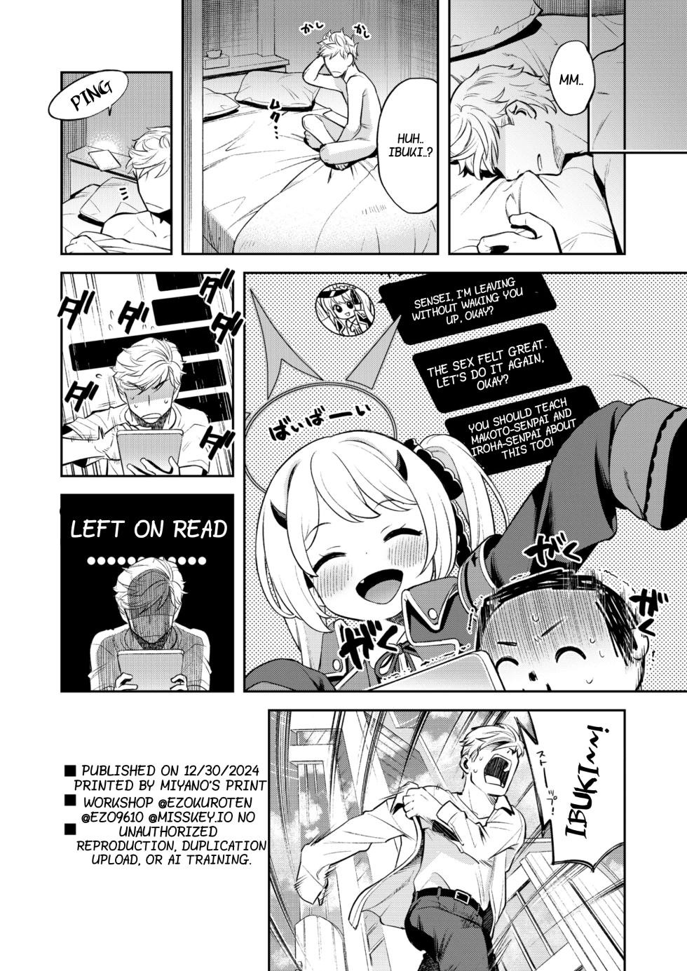 [Ezokuroten (Miyanogi Jiji)] Kivotos Report -Ibuki- | Sex Life Journal -Ibuki- (Blue Archive) [English] [Vincente090] [Digital] [Reupload] - Page 29