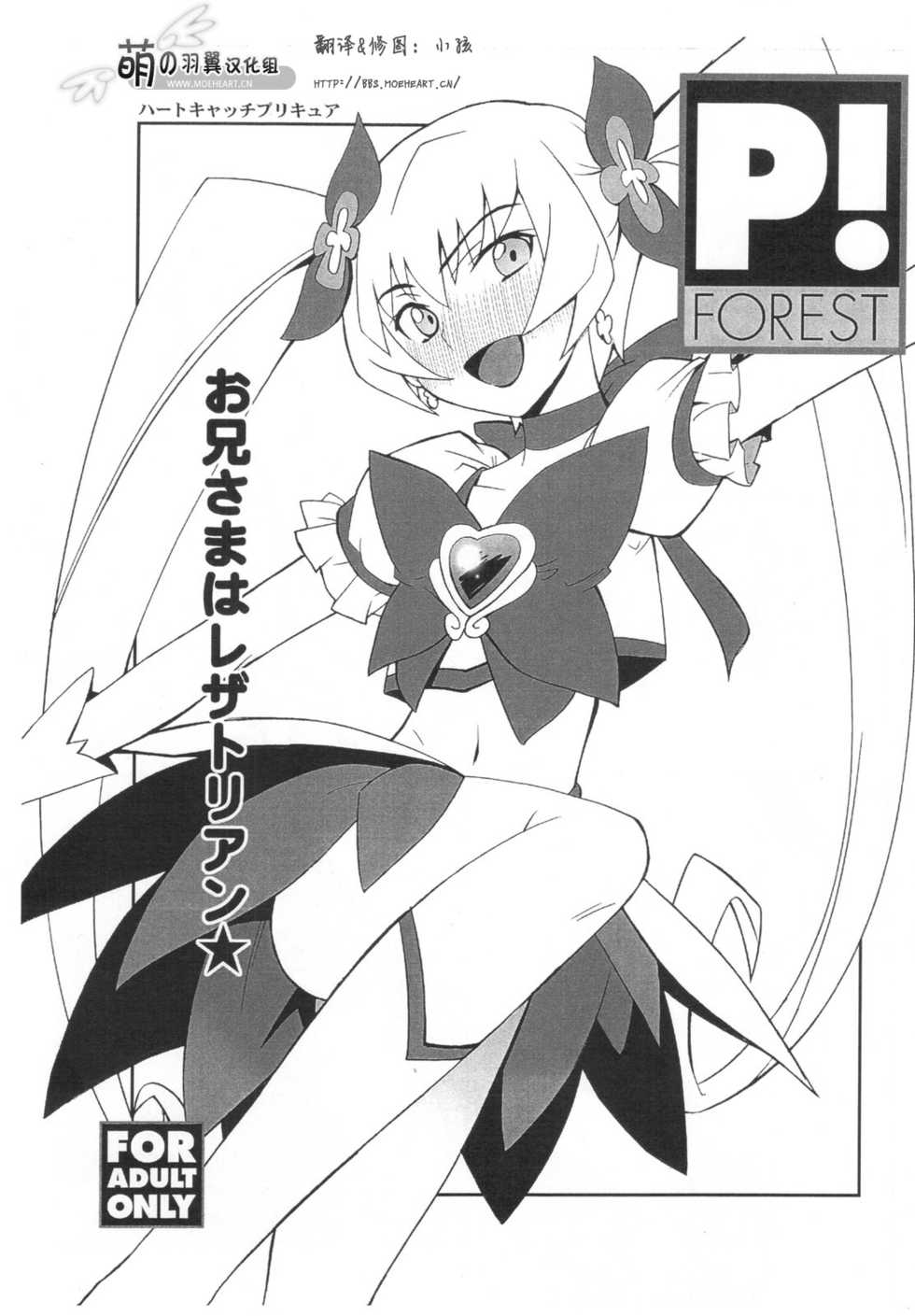 (CT16) [P-FOREST (Hozumi Takashi)] Ore x Imouto Kouryaku Daisakusen!! 02 + Onii-sama wa Rezatorian (Ore no Imouto ga Konna ni Kawaii Wake ga Nai, Heart Catch Precure!) [Chinese] [萌の羽翼汉化组] - Page 29