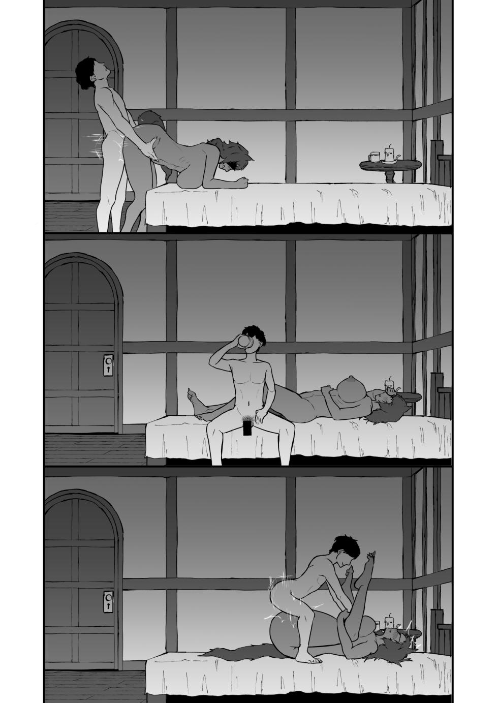 [Ore no Sasakure (Gamogamo)] Sex Tame -Ookami Juujin- [Digital] - Page 30