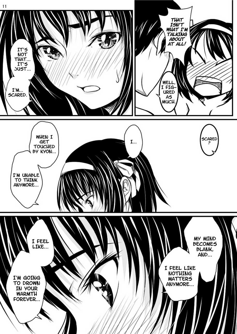 [Mousou Kai no Juunin wa Ikiteiru., TailBell (Kandanchi, Osuzu Akiomi)] Fureai | Contact (Suzumiya Haruhi no Yuuutsu) [English] =LWB= [Digital] - Page 10