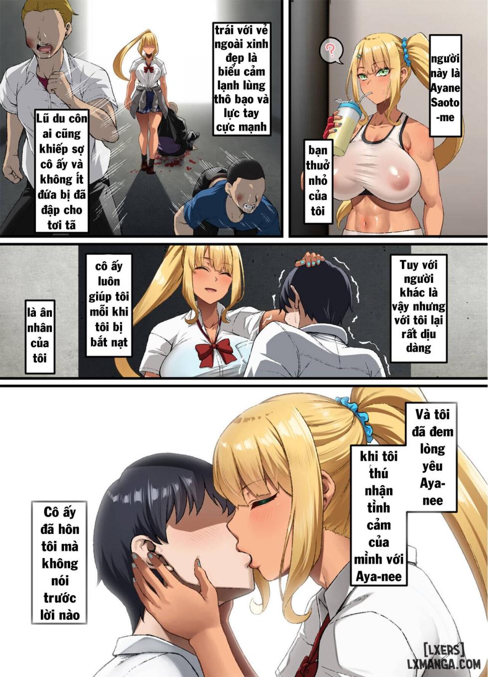 [Small Marron (Asakura Kukuri)] Haiboku. ～Boku no Aya-nee ga Ochiru made～[Vietnamese] - Page 3