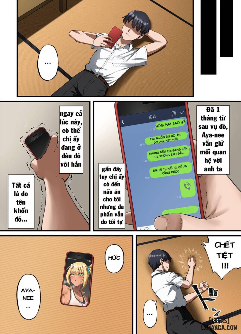 [Small Marron (Asakura Kukuri)] Haiboku. ～Boku no Aya-nee ga Ochiru made～[Vietnamese] - Page 34