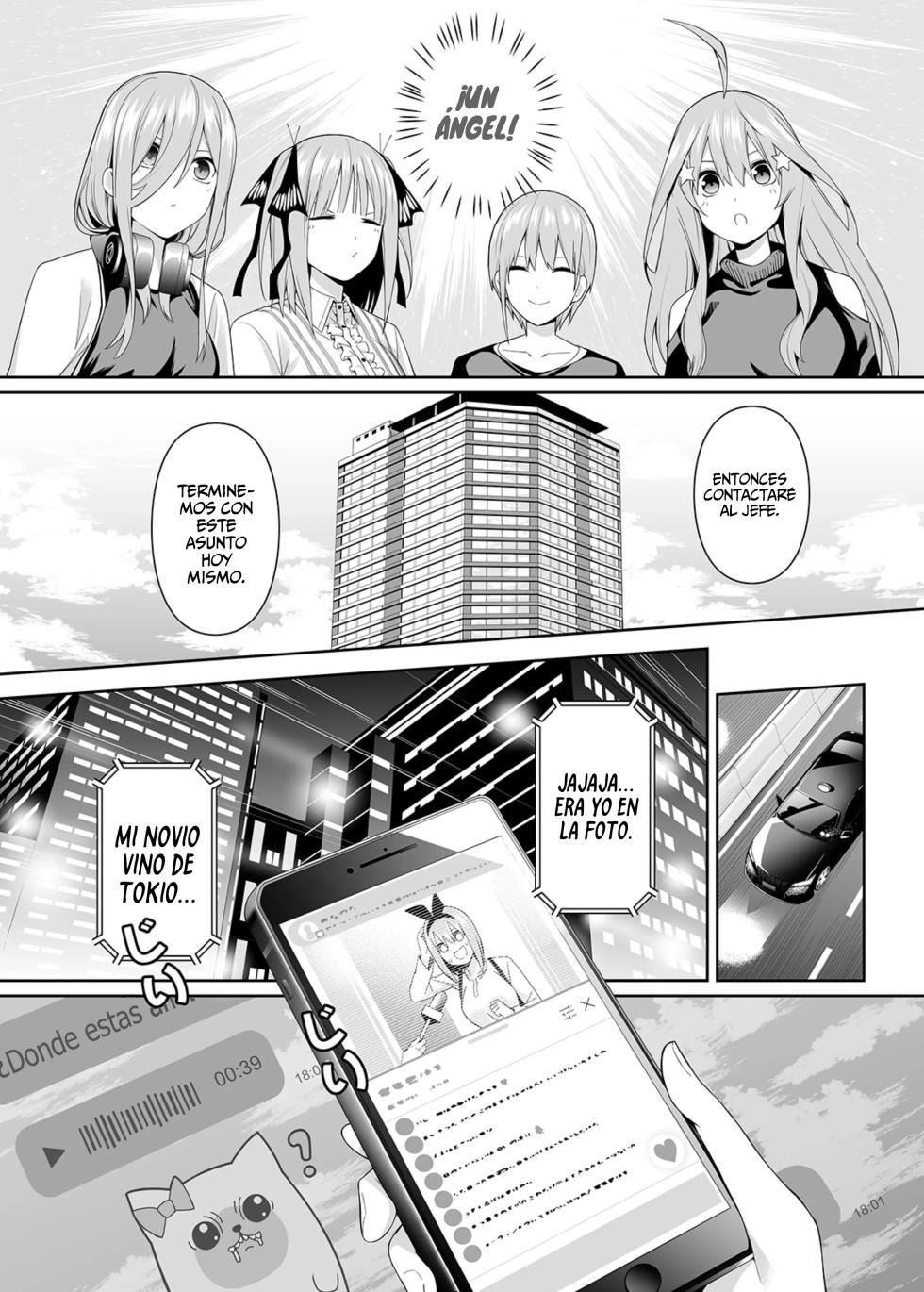 [Bad Mushrooms (Chicke III, 4why)] 1／5 no Renai Kanjou | 1／5 Estos Sentimientos Romanticos (Gotoubun no Hanayome) [Spanish] [OtaGal Scanlation] [Digital] - Page 11