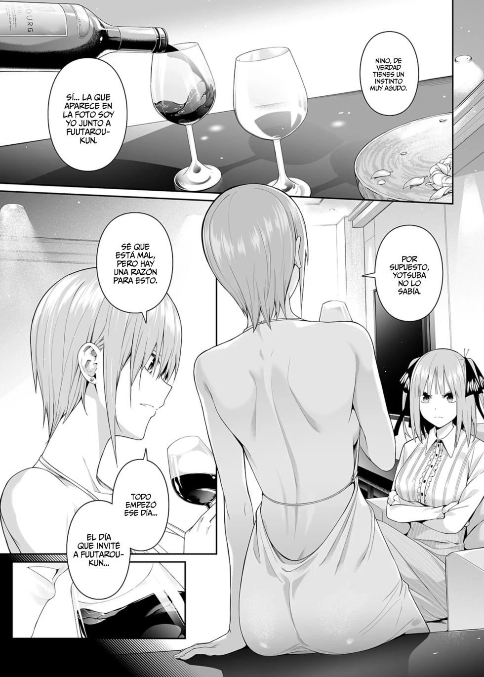 [Bad Mushrooms (Chicke III, 4why)] 1／5 no Renai Kanjou | 1／5 Estos Sentimientos Romanticos (Gotoubun no Hanayome) [Spanish] [OtaGal Scanlation] [Digital] - Page 15