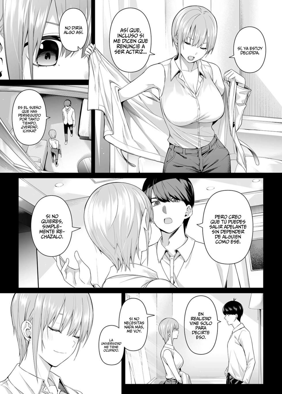 [Bad Mushrooms (Chicke III, 4why)] 1／5 no Renai Kanjou | 1／5 Estos Sentimientos Romanticos (Gotoubun no Hanayome) [Spanish] [OtaGal Scanlation] [Digital] - Page 17